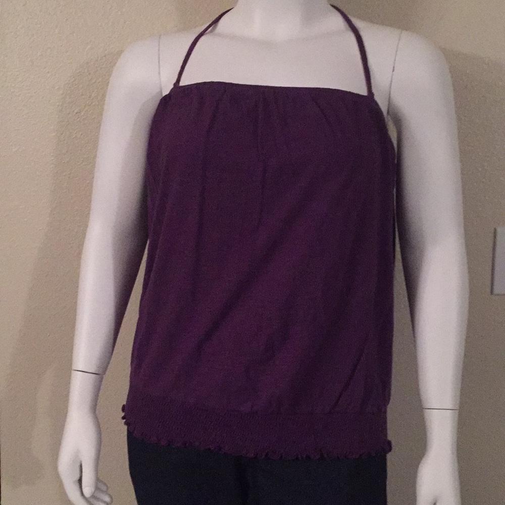 Purple Old Navy halter top